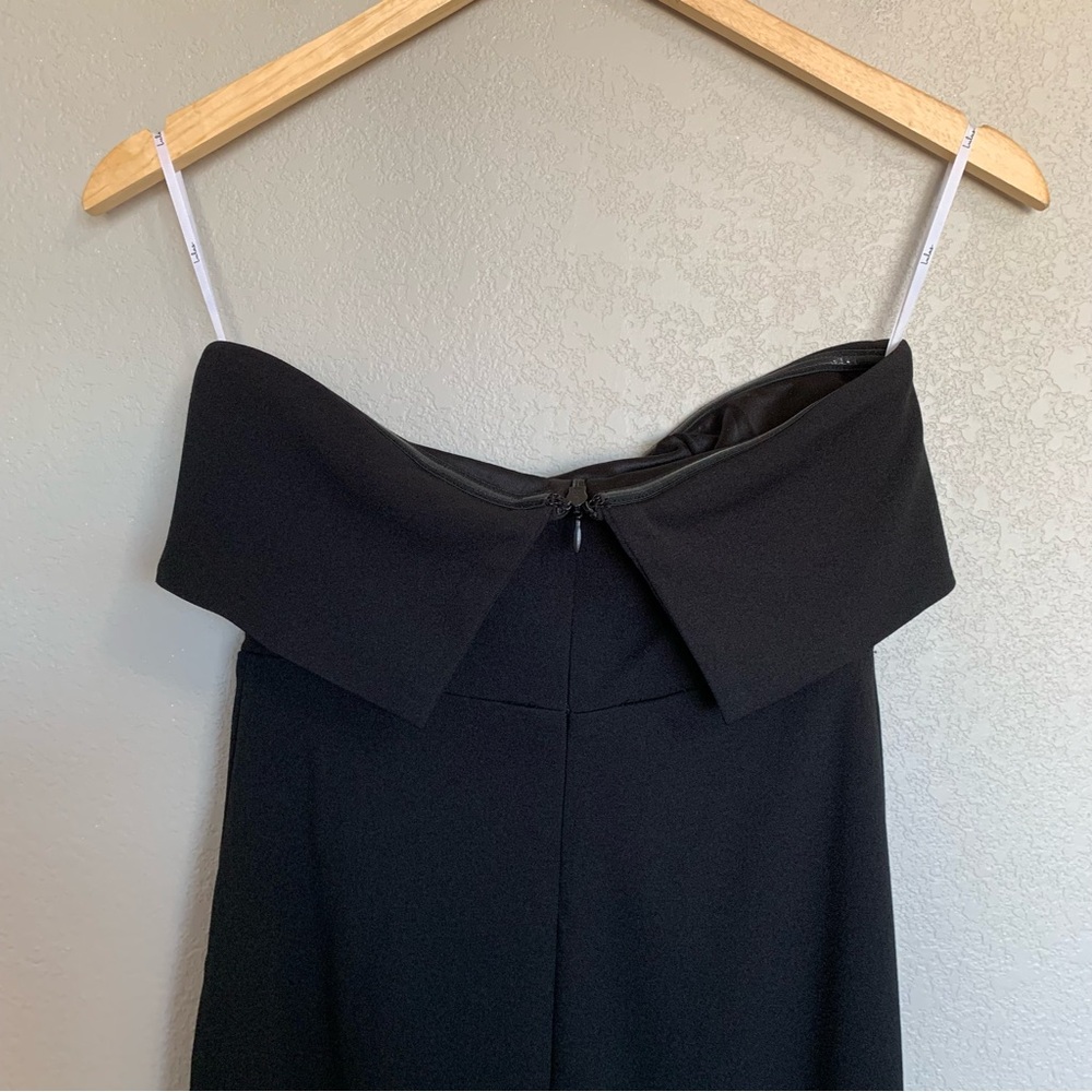 Lulus Small Classy Consideration Black Strapless … - image 8